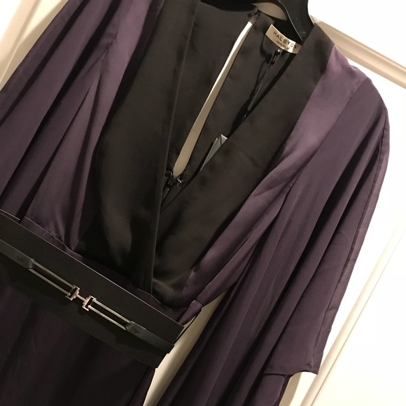 NWT Halston Heritage Front Slit Ombré Gown - Picture 8 of 8